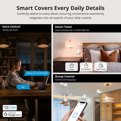 SONOFF Smart Switch Detach Relay External Switch