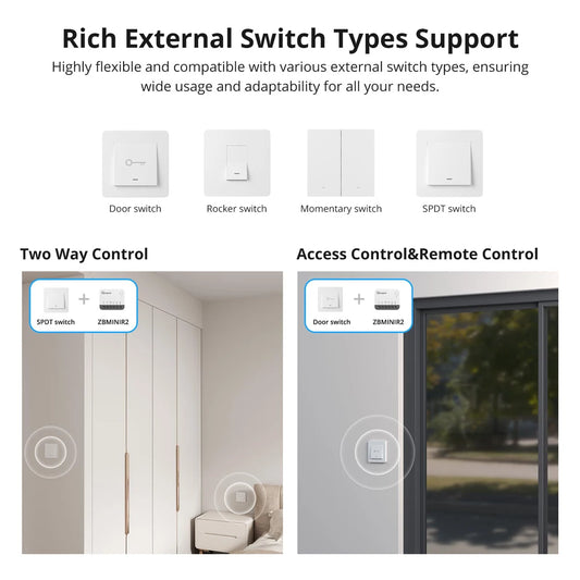 SONOFF Smart Switch Detach Relay External Switch