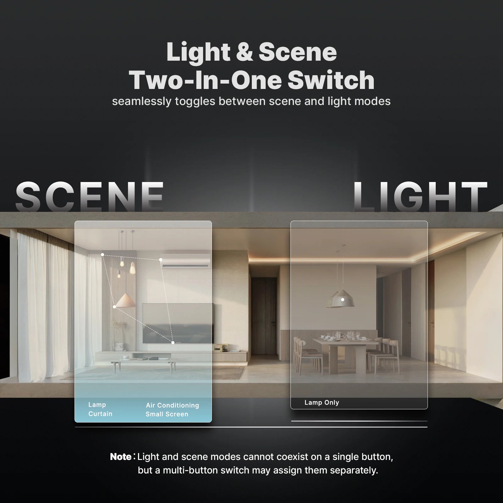 MOES ZigBee Star Feather Switch