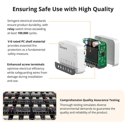 SONOFF Smart Switch Detach Relay External Switch